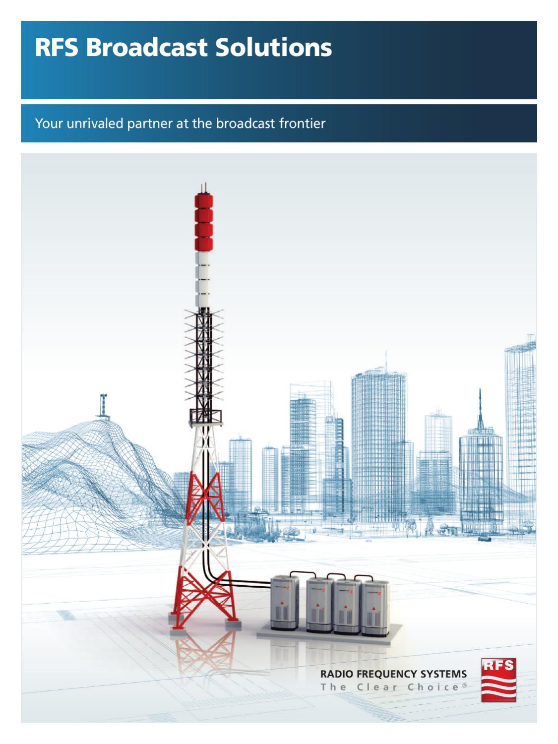 RFS Broadcast Solutions by Radio Frequency Systems Issuu