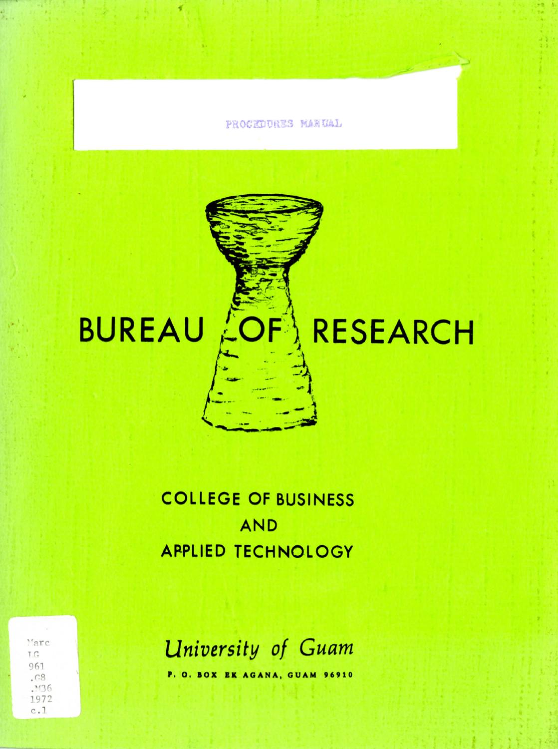 Applied dissertation procedures manual