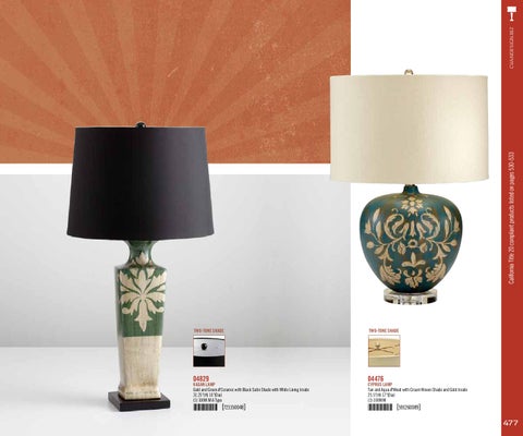 Pinhook Branding LLC 灯饰目录 · Cyan Design Big 册 2011 Lamps 第 11 页