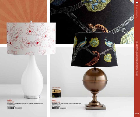 Pinhook Branding LLC 灯饰目录 · Cyan Design Big 册 2011 Lamps 第 3 页