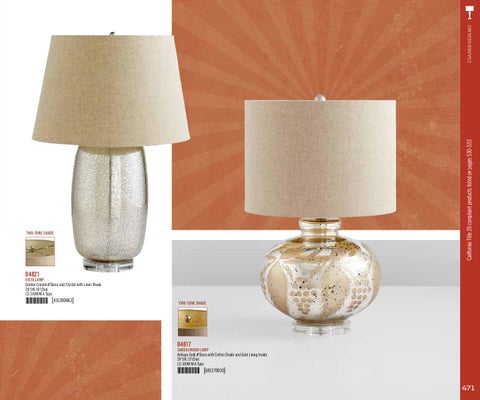 Pinhook Branding LLC 灯饰目录 · Cyan Design Big 册 2011 Lamps 第 5 页