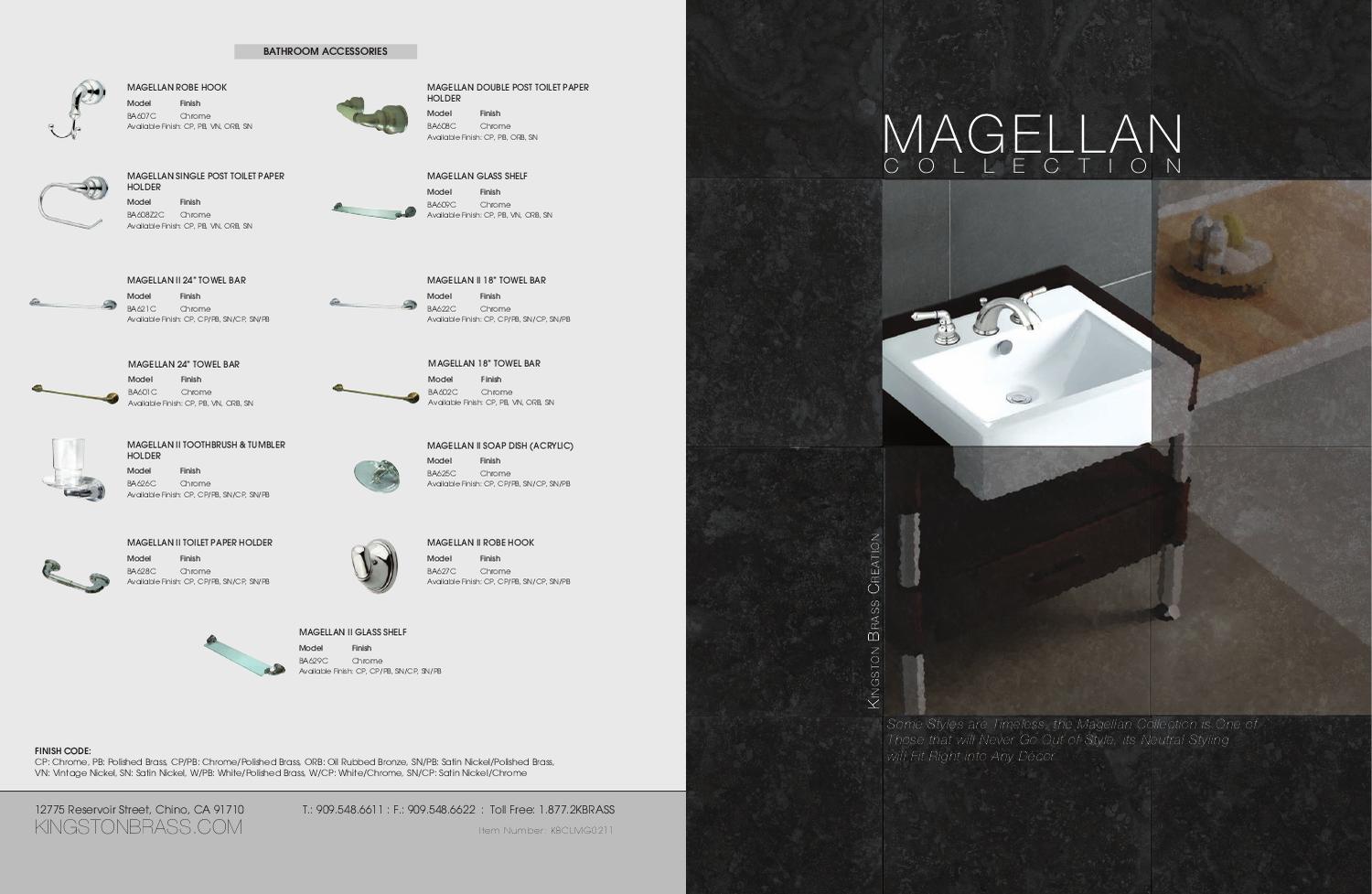 CATALOG Magellan Collection Catalog by Kingston Brass Issuu