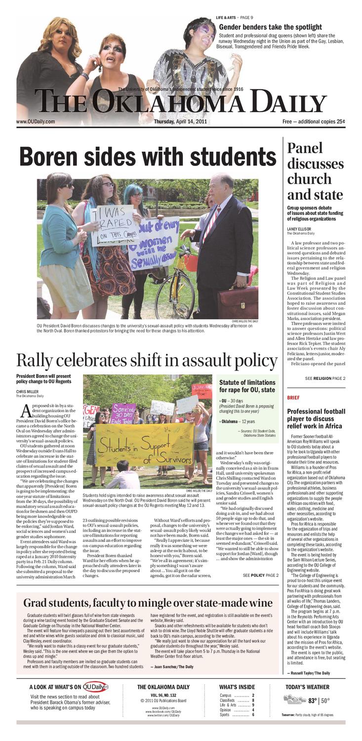 The Oklahoma Daily by OU Daily Issuu