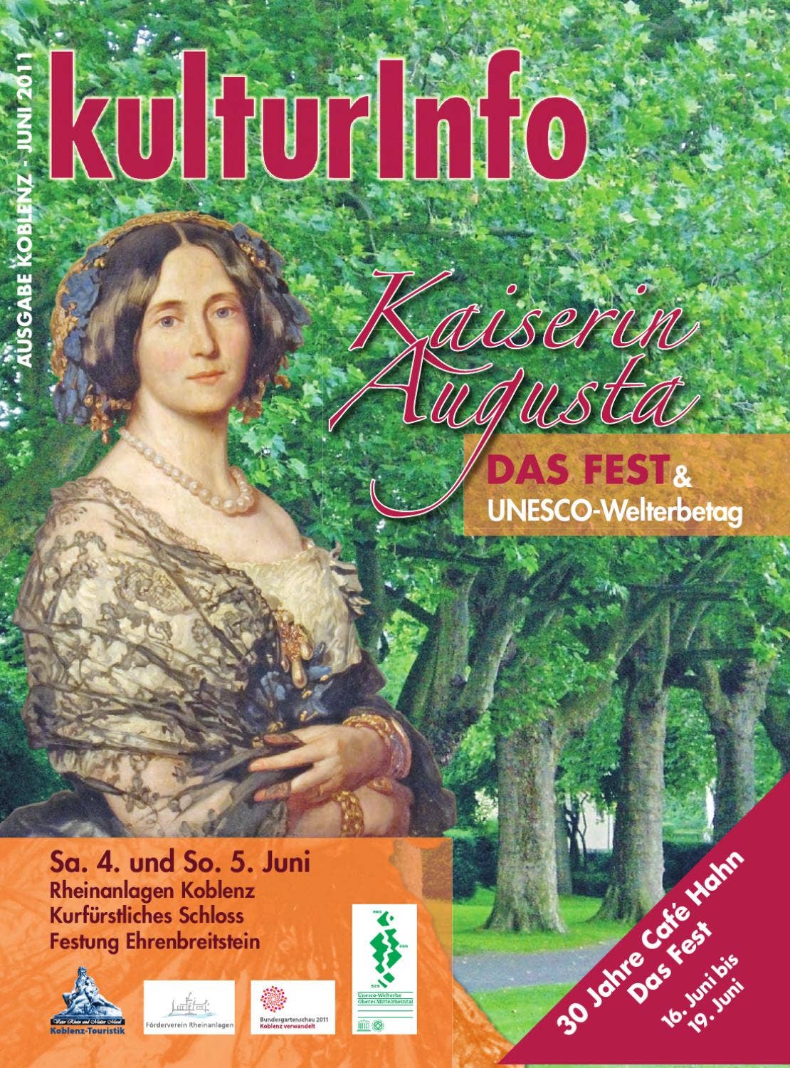 Kulturinfo Juni 2011 by Kulturverlag Koblenz | korrekt medien - Issuu