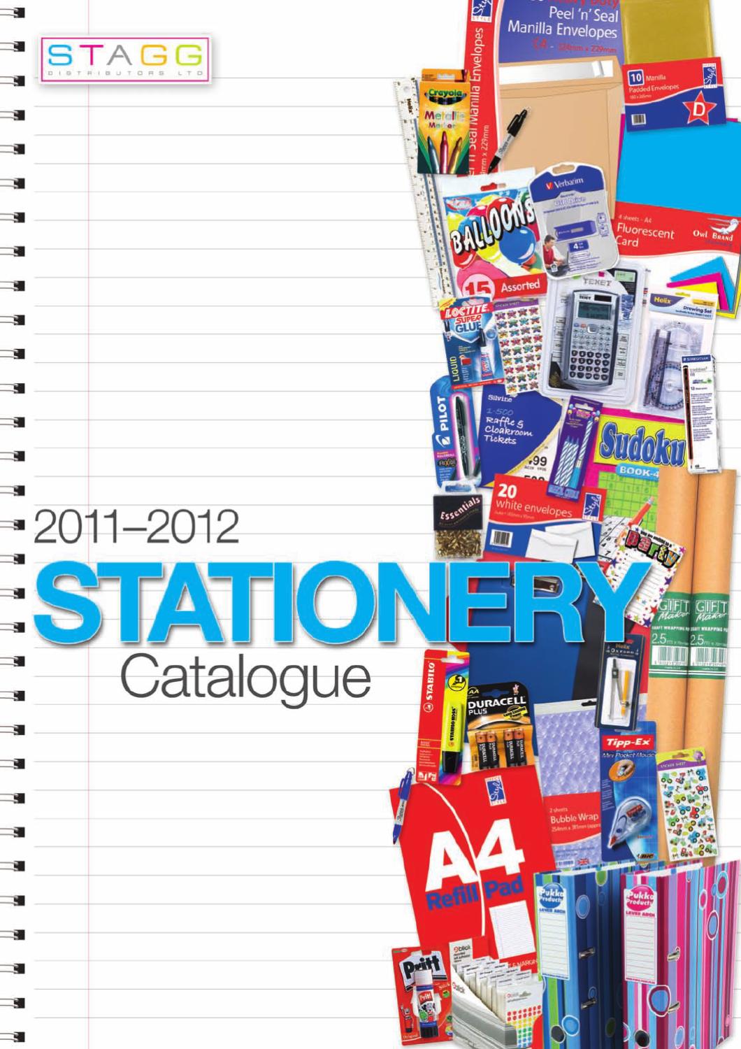 STAGG Stationery Catalogue 2011 by STAGG Distributors Issuu