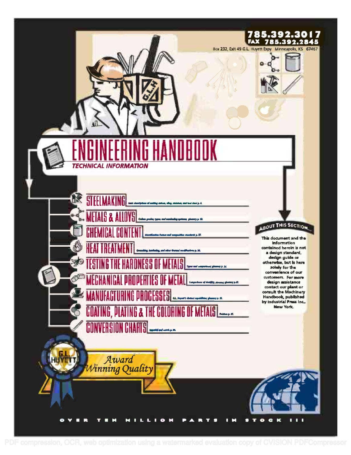 ENGINEERING HANDBOOK by HUYETT by RMC Process Controls & Filtration ...