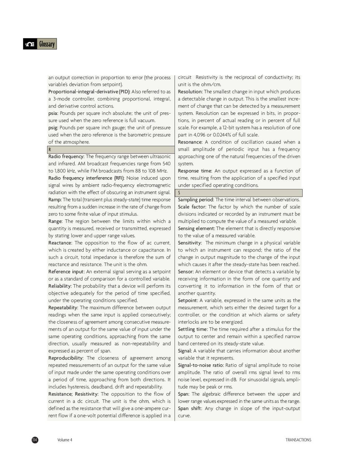 FLOW AND LEVEL MEASUREMENT TECHNICAL REFERENCE by OMEGA by RMC Process ...