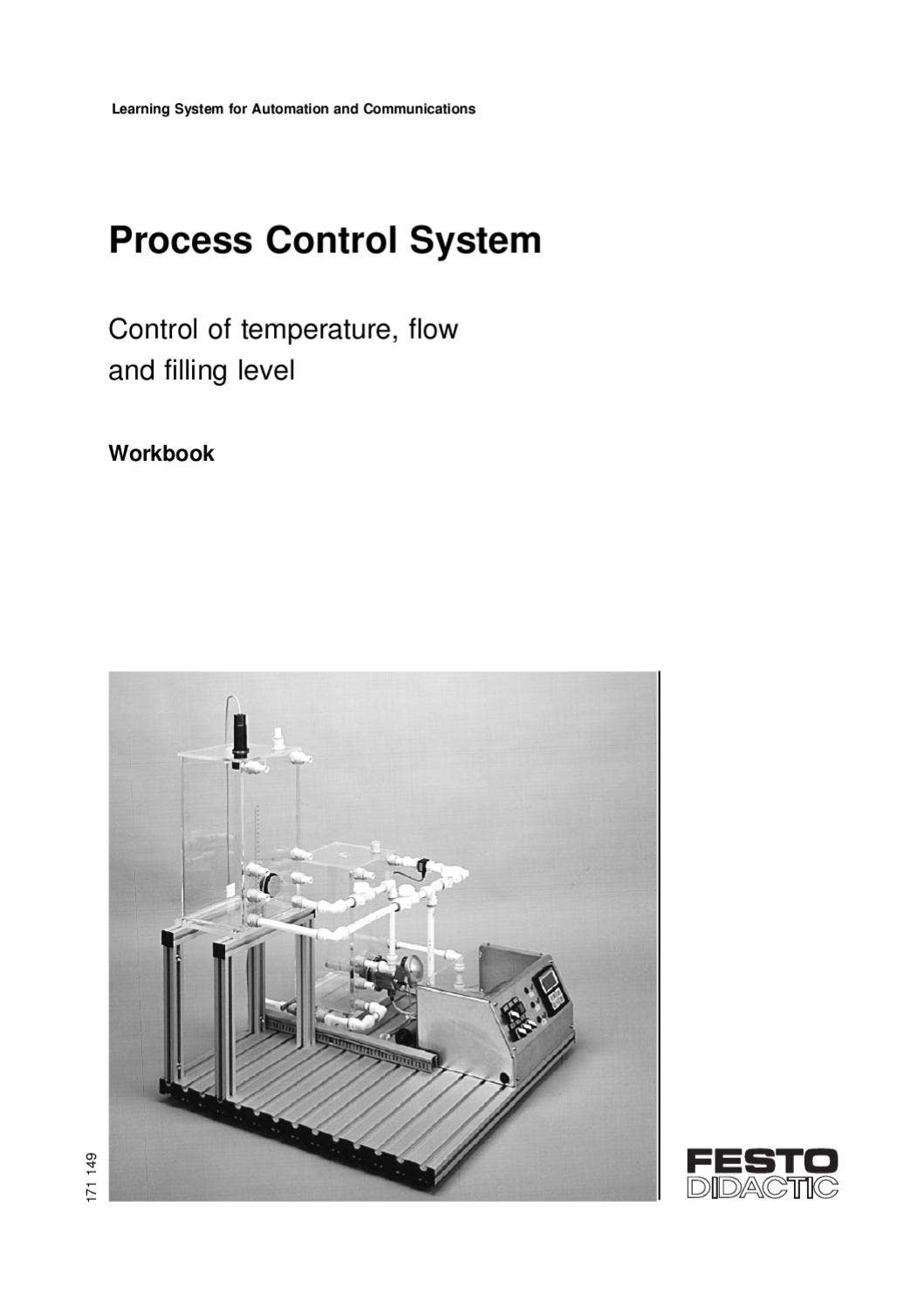 Festo Process Control PROCESS CONTROL SYSTEM WORKBOOK by FESTO by RMC Process Controls ...