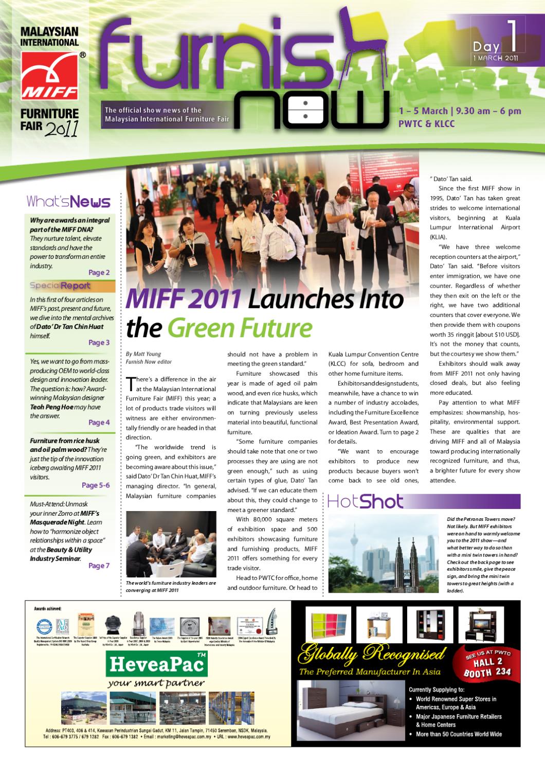 Furnish Now 2011 show news - Day 1 by Media MICE - Issuu