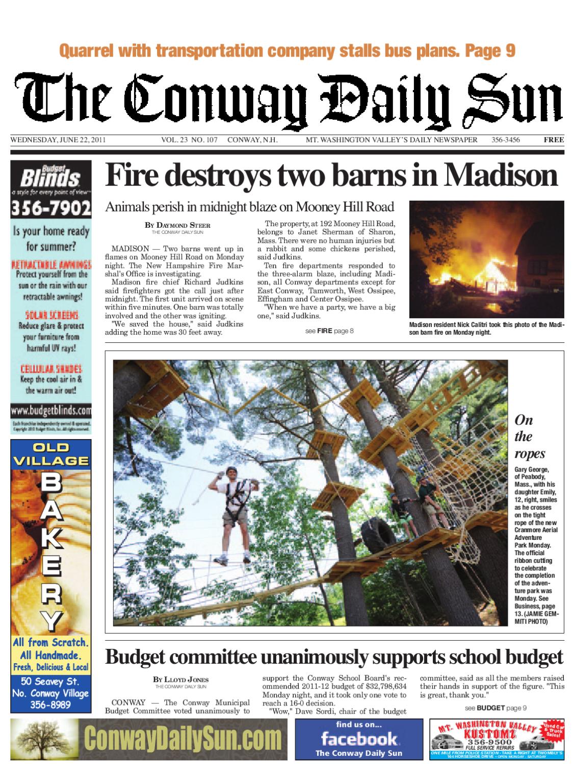 The conway daily sun wednesday june 22 2011 by daily sun issuu