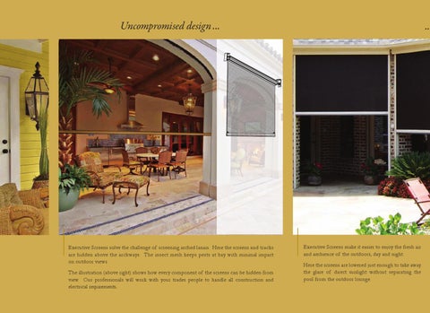 Executive Motorized Retractable Screens 第 6 页