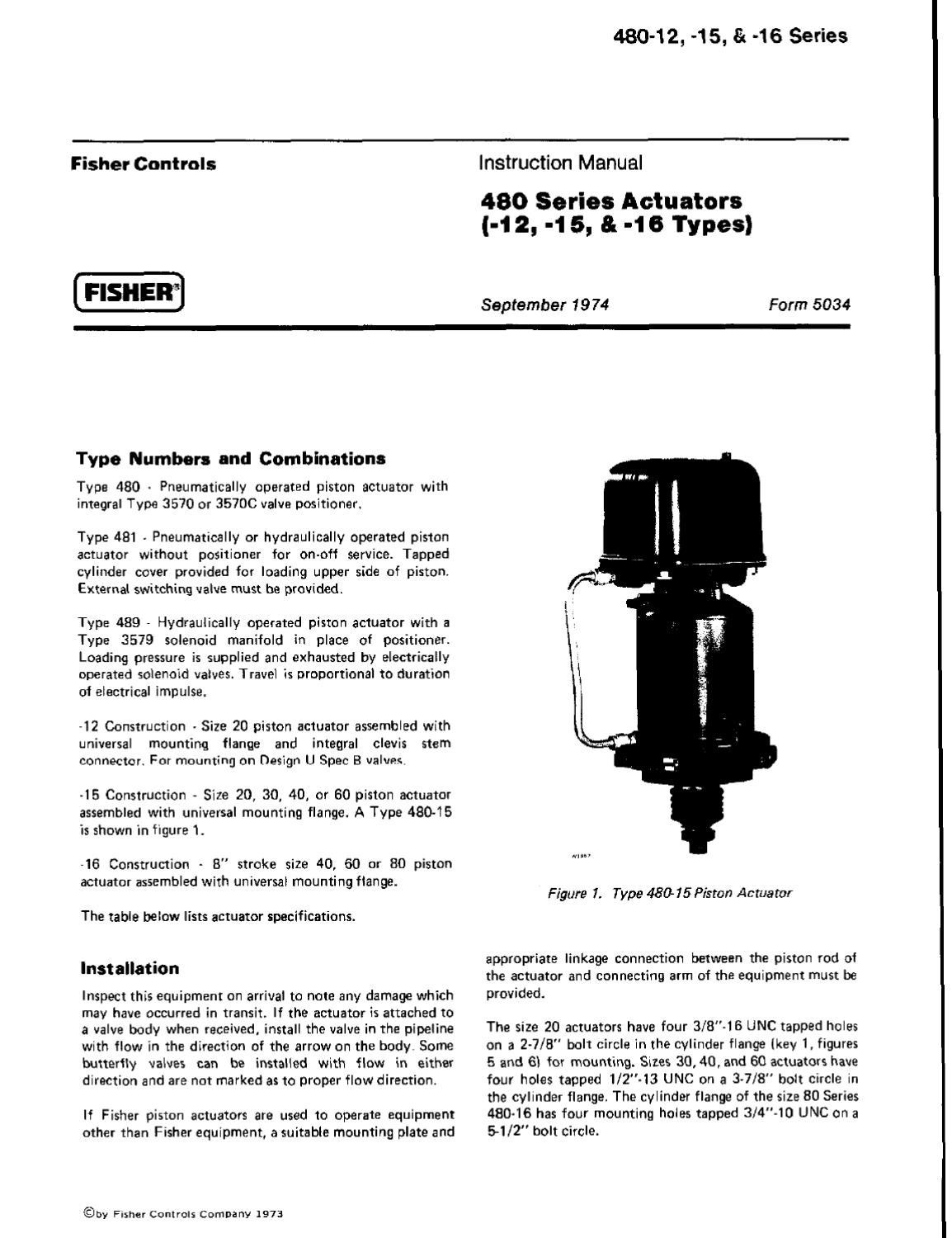 480~12~15~16 Actuator Instruction Manual by RMC Process Controls