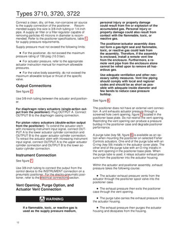 3710 Positioner Instruction Manual by RMC Process Controls & Filtration ...