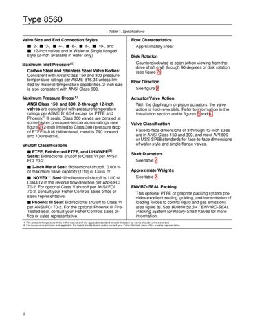 8560 Valve Instruction Manual by RMC Process Controls & Filtration, LLC ...