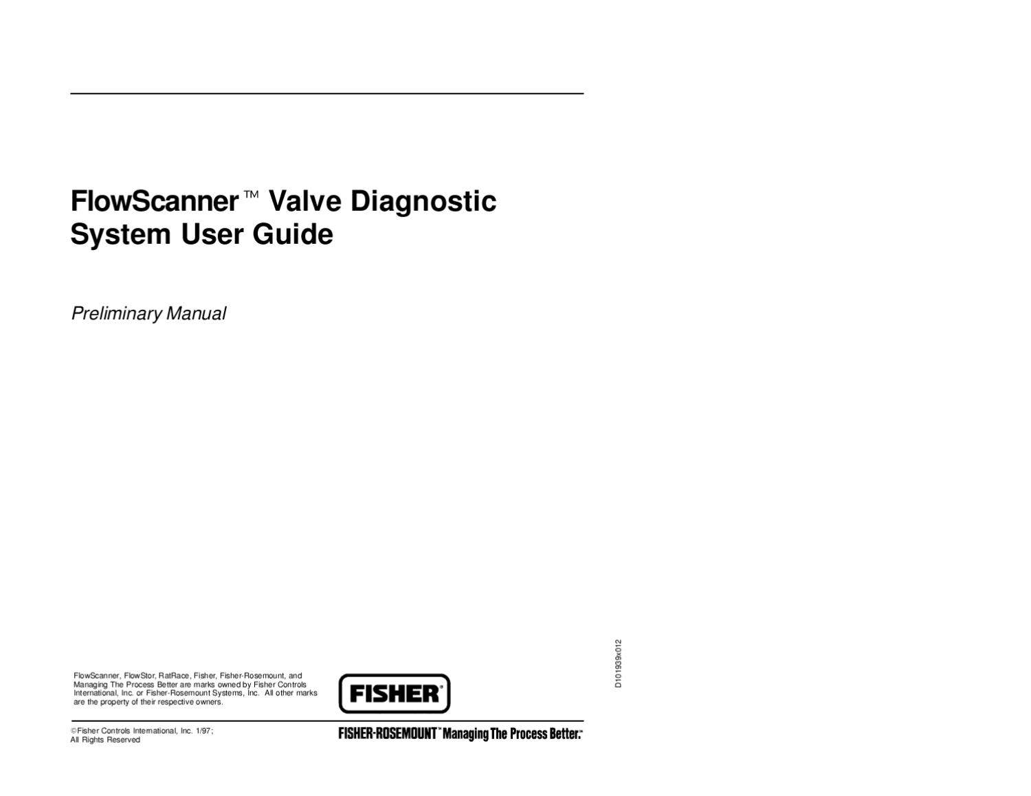 FlowScanner Valve Diagnostic User Guide by RMC Process Controls ...