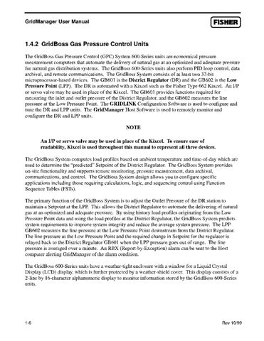 GRIDMANAGER Instruction Manual by RMC Process Controls & Filtration ...