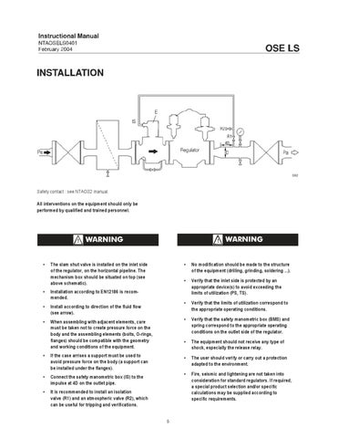 OSE-LS Slam-Shut Instruction Manual by RMC Process Controls ...