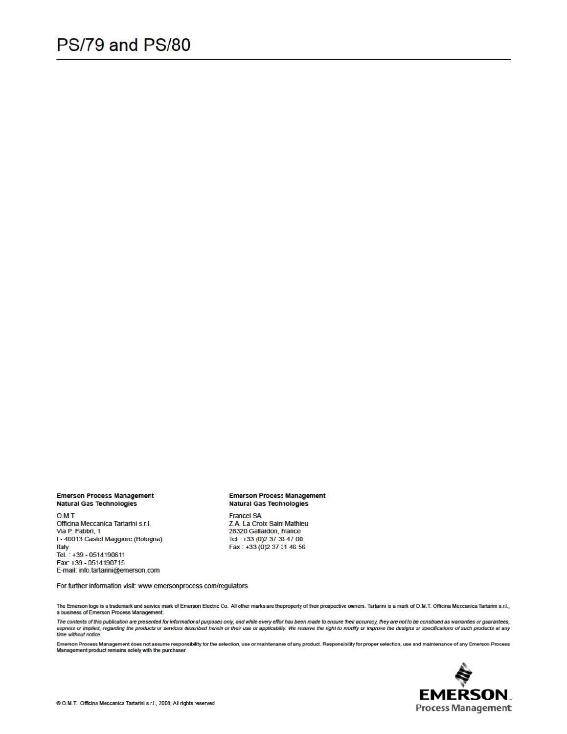 PS79~80 Instruction Manual by RMC Process Controls & Filtration, LLC ...