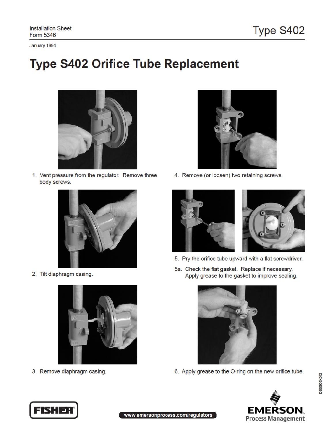 S402 How to Replace Orifice Tube by RMC Process Controls & Filtration