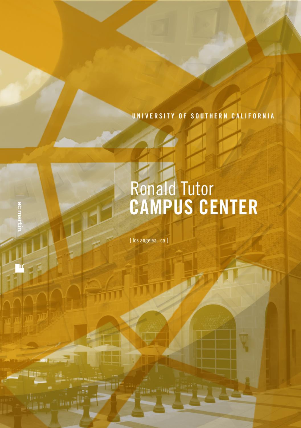 USC Campus Center by AC Martin Issuu