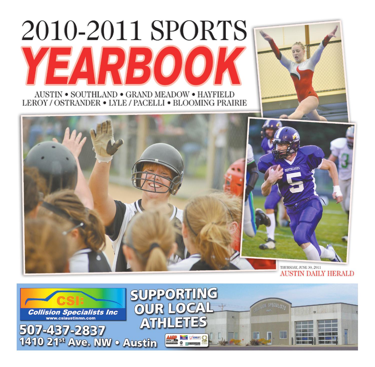 20102011 Sports Yearbook by Austin Daily Herald Issuu
