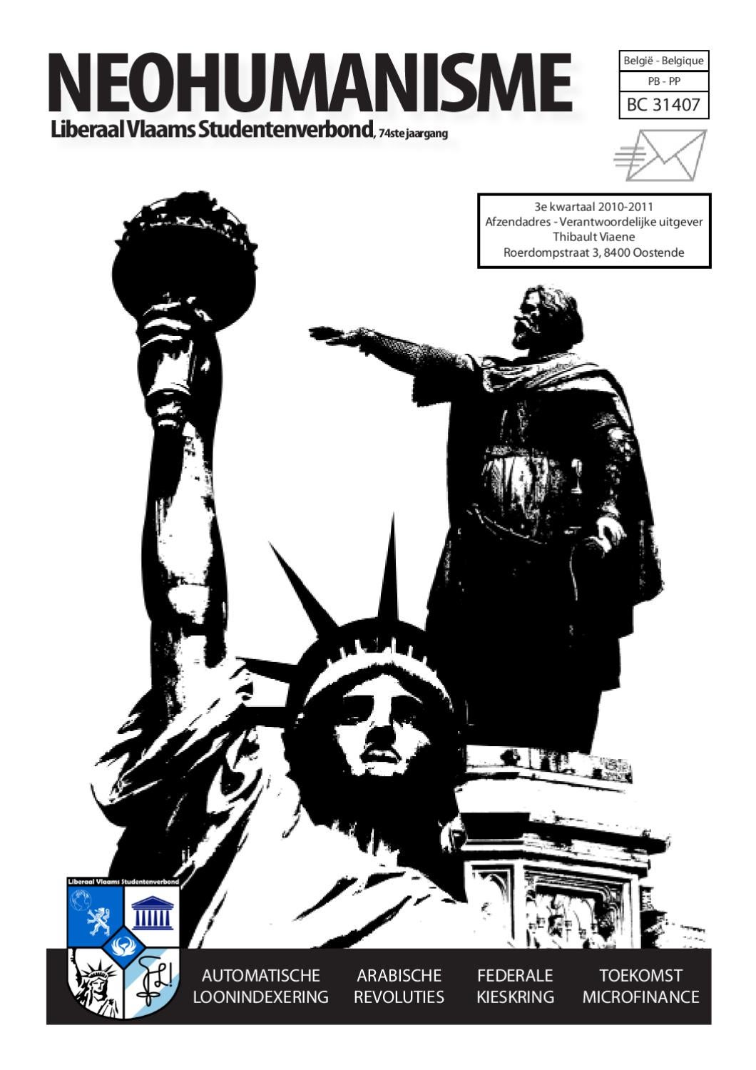 Neohumanisme 3 20102011 by LVSV Gent Issuu