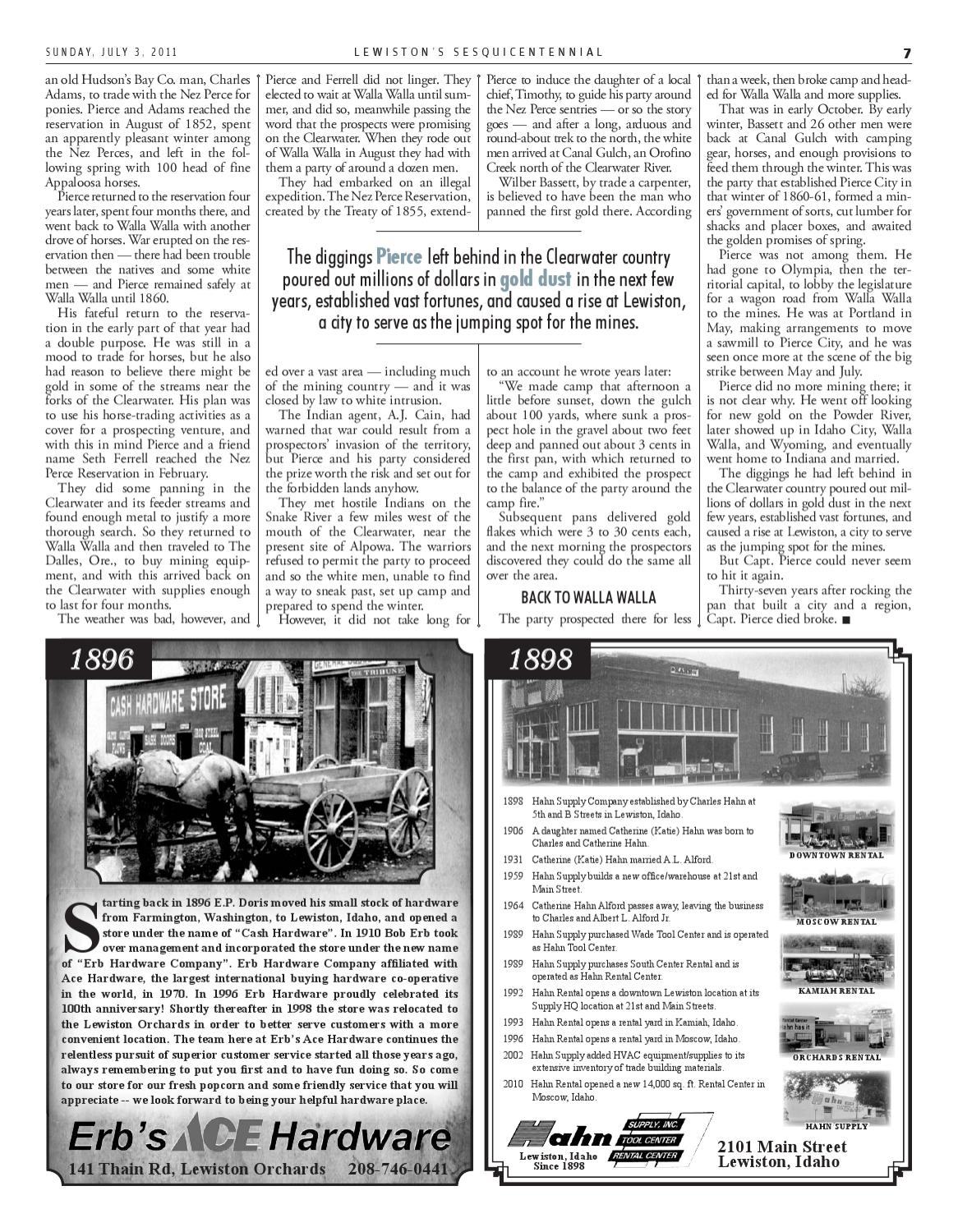Lewiston’s Sesquicentennial by Lewiston Tribune Issuu