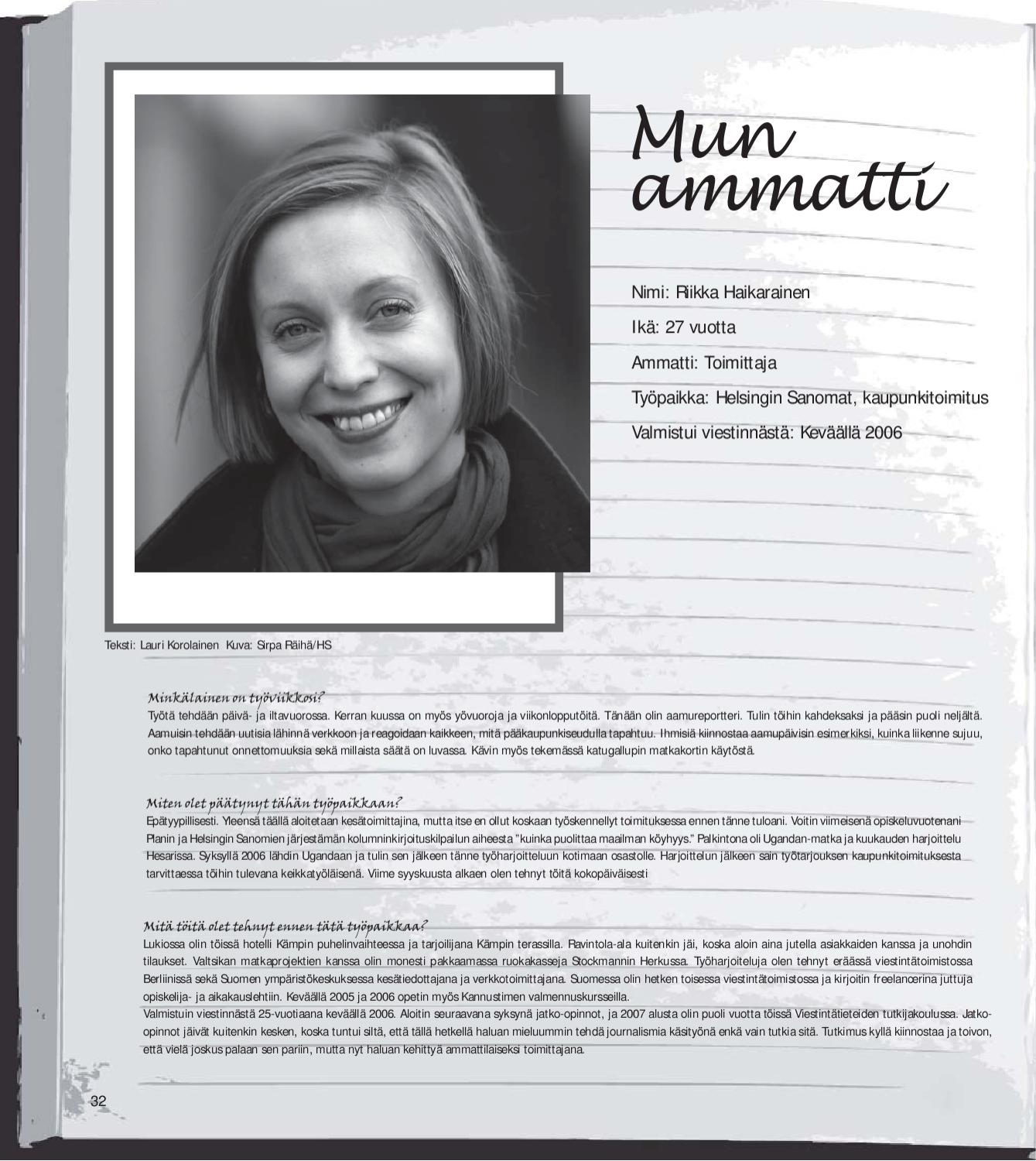 Uutisia musta ihmiset