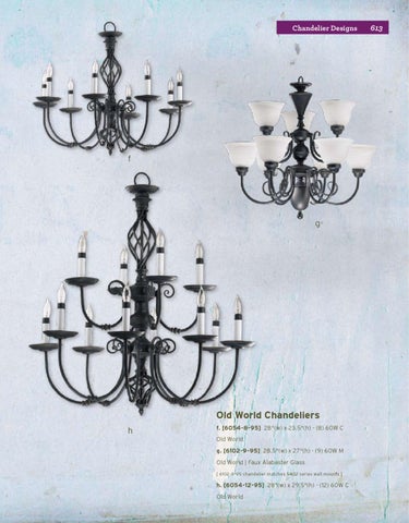 Pinhook Branding LLC 灯饰目录 · Quorum 灯饰 册 2011 吊灯 Section 第 11 页