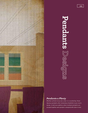 Pinhook Branding LLC 灯饰目录 · Quorum 灯饰 册 2011 吊线灯 Section 第 3 页