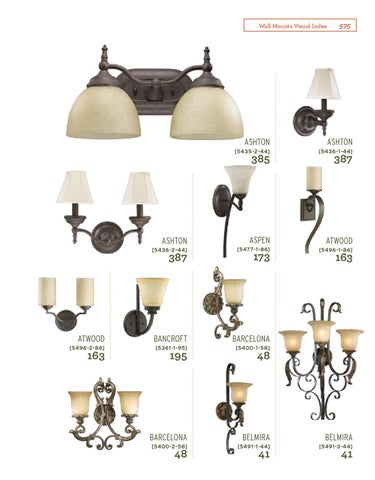 Pinhook Branding LLC 灯饰目录 · Quorum 灯饰 册 2011 Wall Mount Section 第 17 页