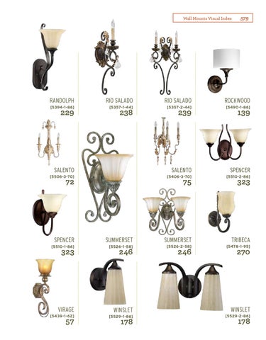 Pinhook Branding LLC 灯饰目录 · Quorum 灯饰 册 2011 Wall Mount Section 第 21 页