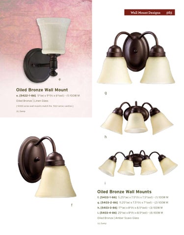 Pinhook Branding LLC 灯饰目录 · Quorum 灯饰 册 2011 Wall Mount Section 第 7 页