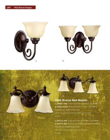 Pinhook Branding LLC 灯饰目录 · Quorum 灯饰 册 2011 Wall Mount Section 第 8 页