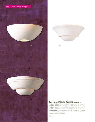 Pinhook Branding LLC 灯饰目录 · Quorum 灯饰 册 2011 壁灯 Section 第 10 页