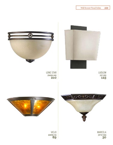 Pinhook Branding LLC 灯饰目录 · Quorum 灯饰 册 2011 壁灯 Section 第 13 页