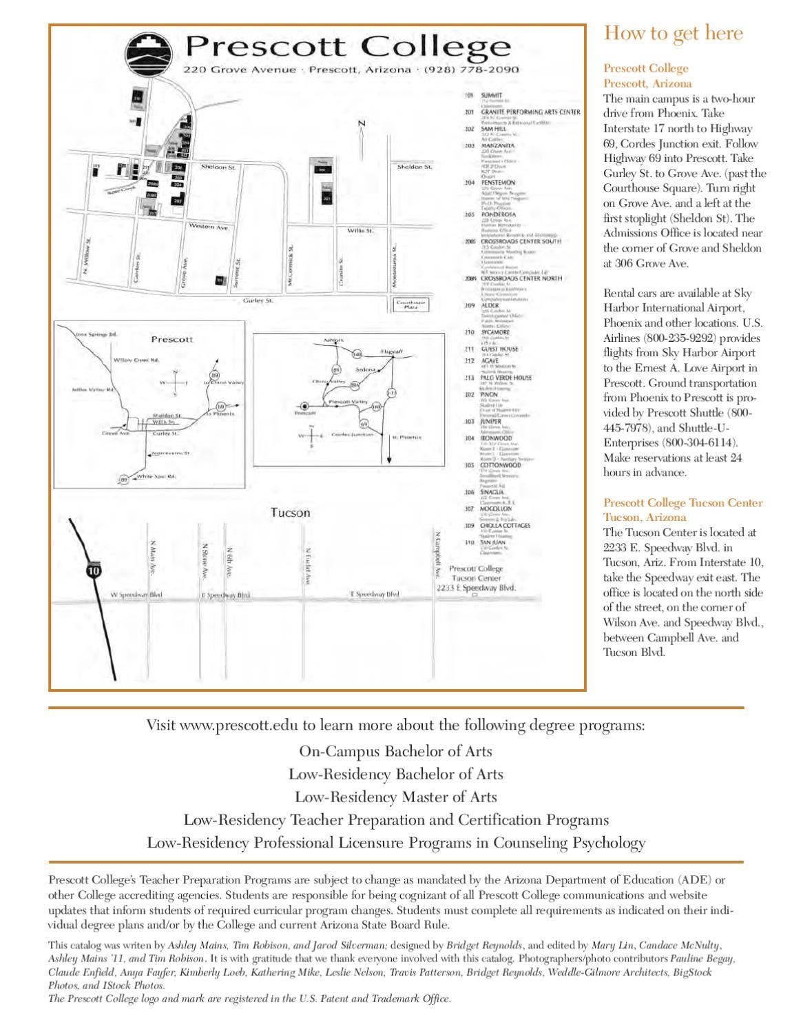 Program Helios Helios Program Prescott College Arizona by Prescott College - Issuu