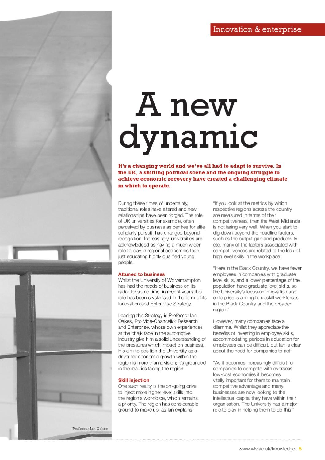 Wlv Knowledge Issue 02 By University Of Wolverhampton Issuu - 