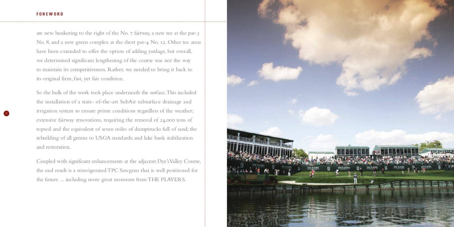 Guide de triage TPC Sawgrass RETRO The PLAYERS Top 100 GC