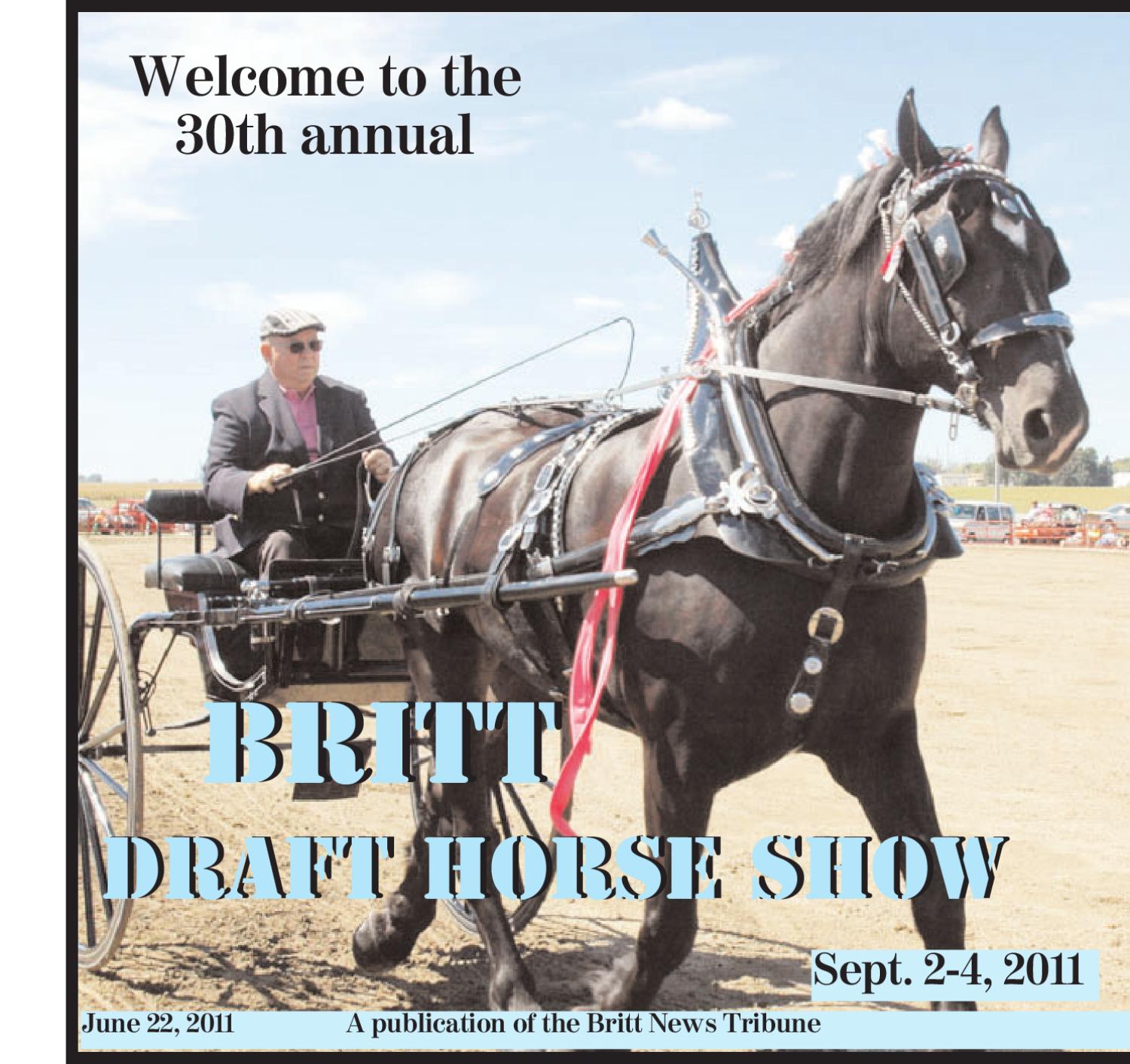 Draft Horse Show by Globe Gazette Issuu