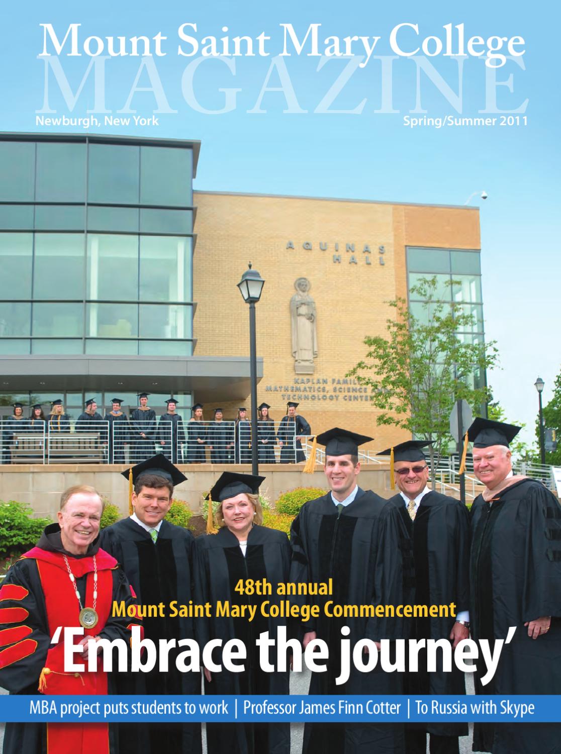 Mount Saint Mary College Magazine Spring/Summer 2011 by Mount Saint