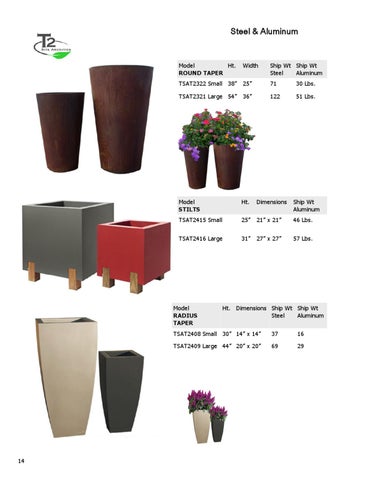 T2 New Planters 家具目录 第 14 页