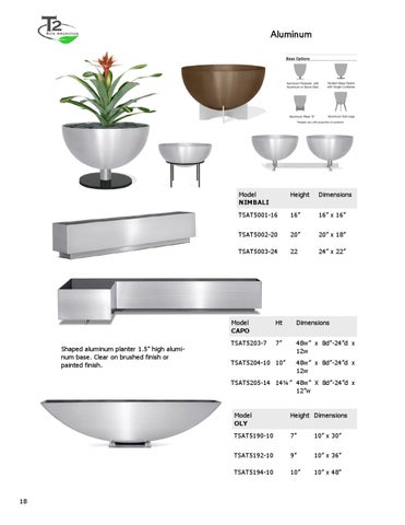 T2 New Planters 家具目录 第 18 页
