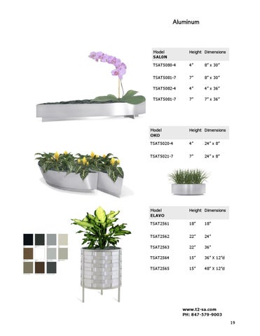 T2 New Planters 家具目录 第 19 页