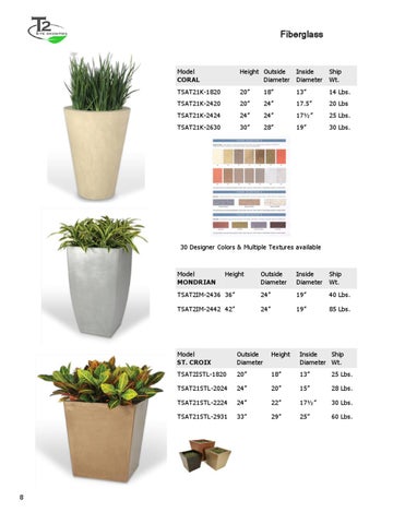 T2 New Planters 家具目录 第 8 页