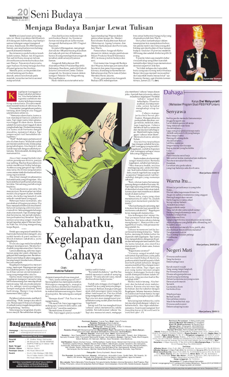Banjarmasin Post Edisi Minggu 24 Juli 2011 By Banjarmasin Post Issuu