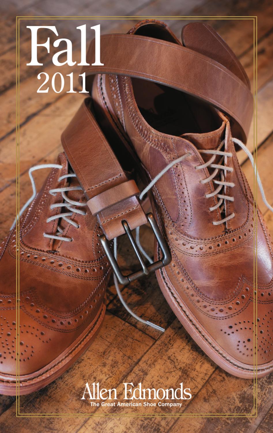 Allen Edmonds Fall 2011 catalog by Allen Edmonds Shoe Corporation