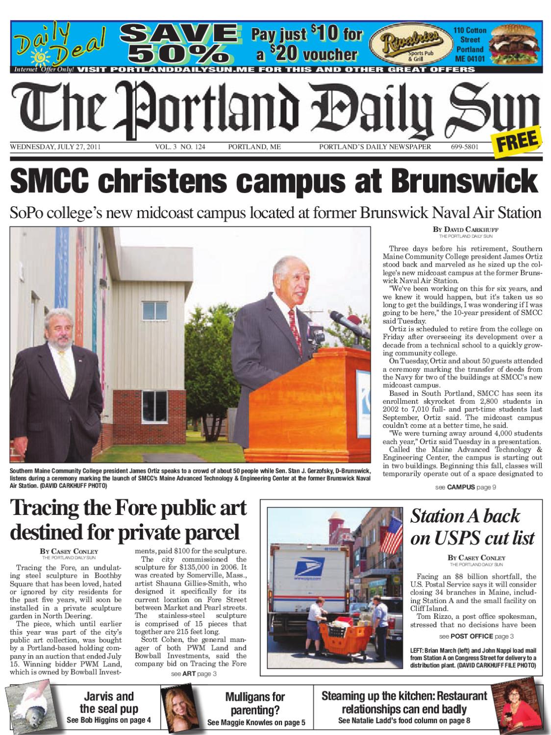 The Portland Daily Sun, Wednesday, July 27, 2011 by Daily Sun Issuu