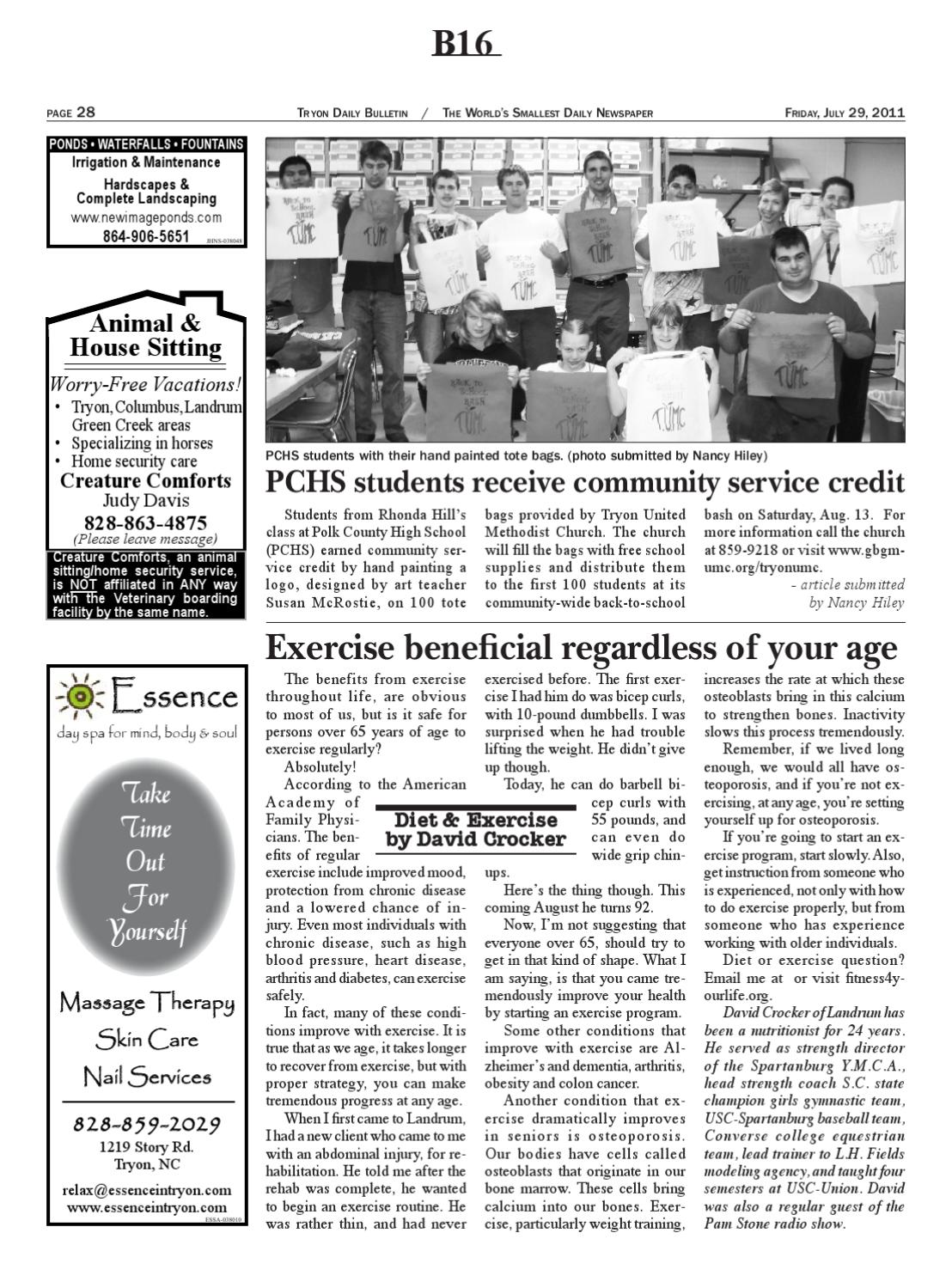 072911 Daily Bulletin by Tryon Daily Bulletin Issuu