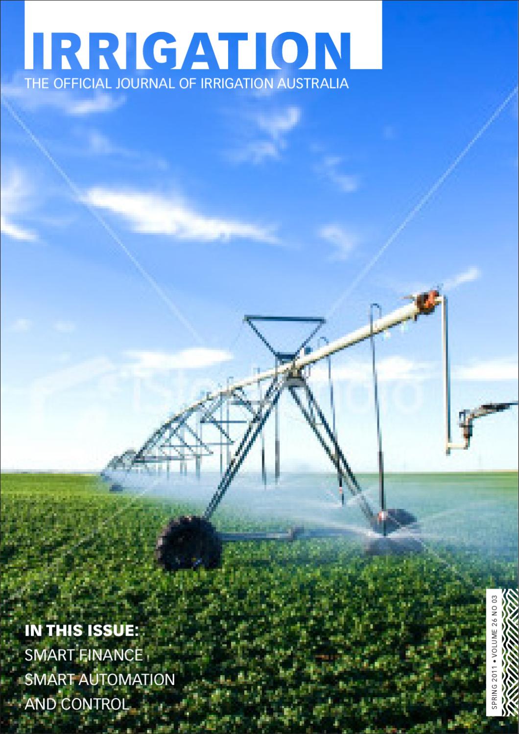 Irrigation Australia Journal by Manuscript Design Issuu